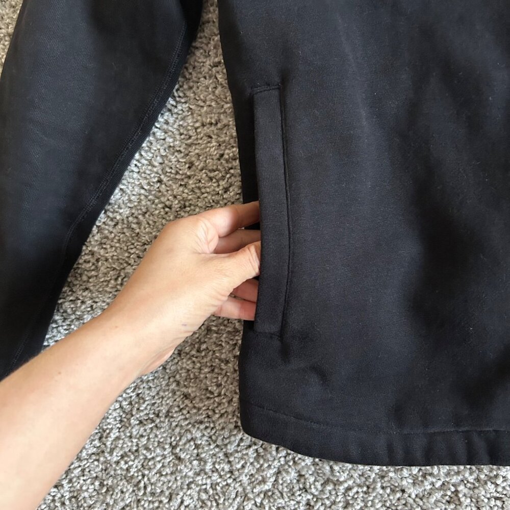 Lululemon Womens 6 Lab Shadow Zip Up Blazer Moto Jacket - Picture 4 of 11